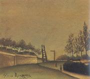 Henri Rousseau View of Vanves to the Left of the Gate of Vanves Sweden oil painting artist
